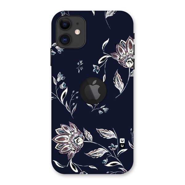 Cute Petals Back Case for iPhone 11 Logo Cut
