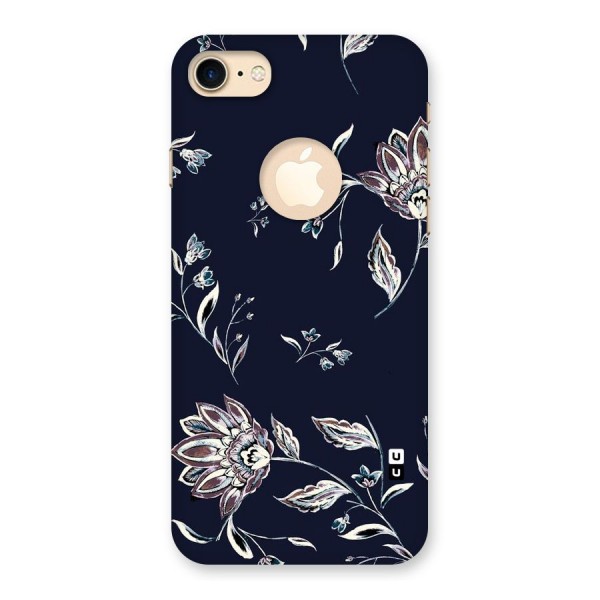 Cute Petals Back Case for iPhone 7 Logo Cut
