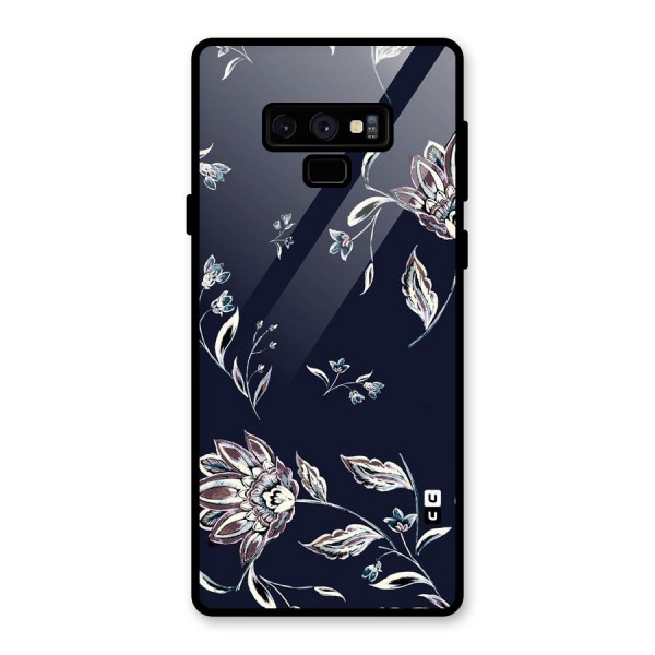 Cute Petals Glass Back Case for Galaxy Note 9