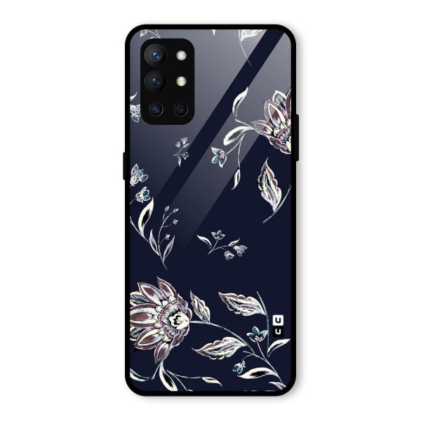 Cute Petals Glass Back Case for OnePlus 9R