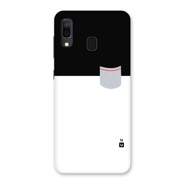 Cute Pocket Simple Back Case for Galaxy A20