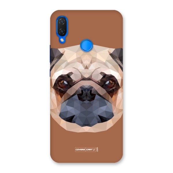 Cute Pug Back Case for Huawei P Smart+