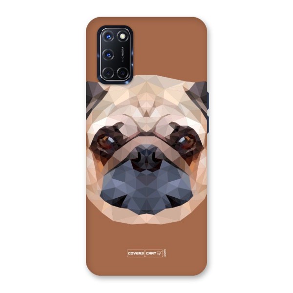 Cute Pug Back Case for Oppo A52