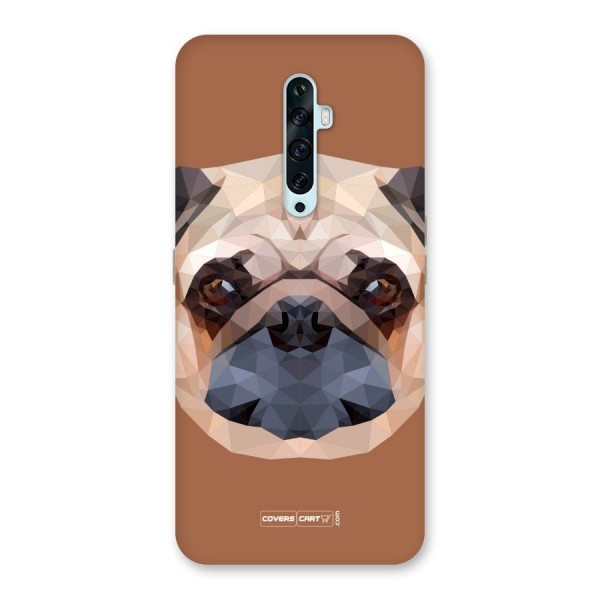 Cute Pug Back Case for Oppo Reno2 F