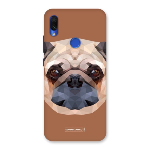 Cute Pug Back Case for Redmi Note 7S