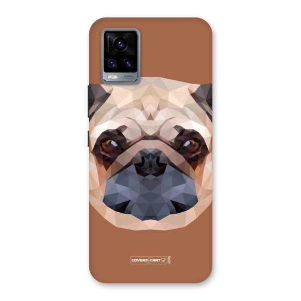 Cute Pug Back Case for Vivo V20