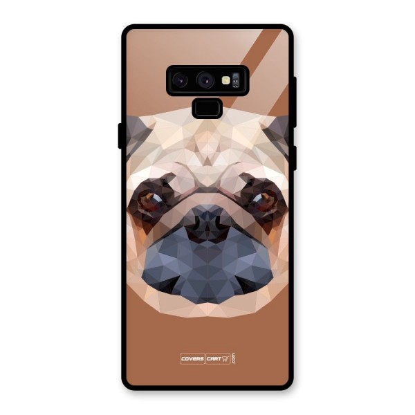 Cute Pug Glass Back Case for Galaxy Note 9
