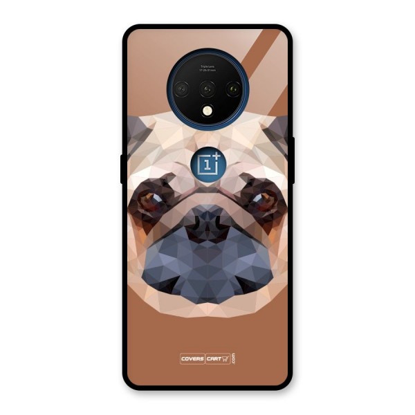 Cute Pug Glass Back Case for OnePlus 7T
