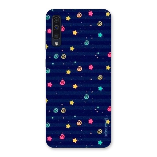 Cute Stars Design Back Case for Galaxy A50