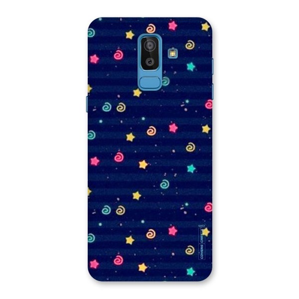 Cute Stars Design Back Case for Galaxy On8 (2018)