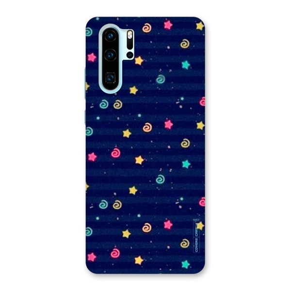Cute Stars Design Back Case for Huawei P30 Pro