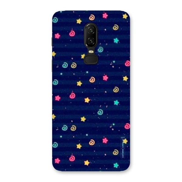 Cute Stars Design Back Case for OnePlus 6