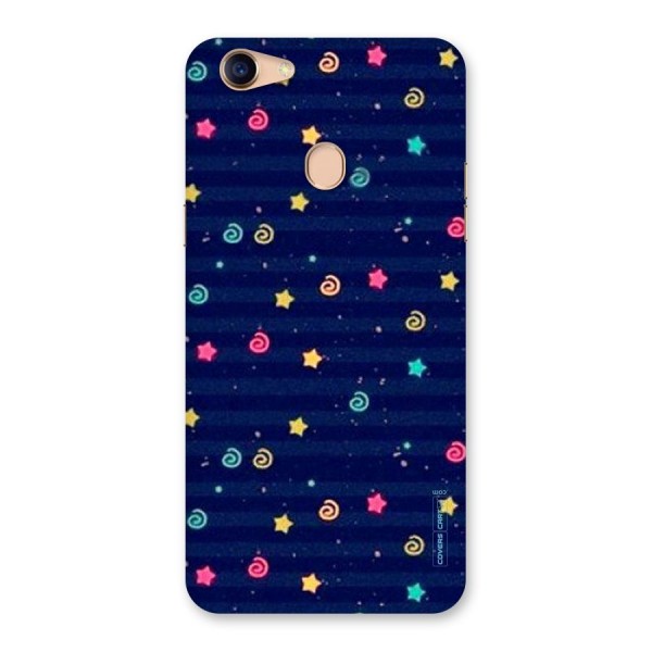 Cute Stars Design Back Case for Oppo F5 Youth
