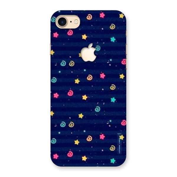 Cute Stars Design Back Case for iPhone 7 Apple Cut