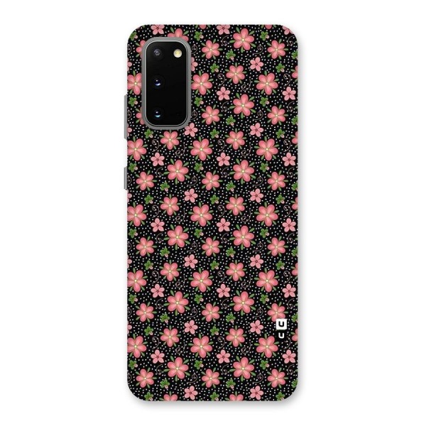 Cute Tiny Flowers Back Case for Galaxy S20