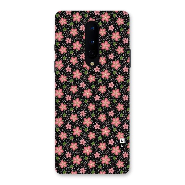 Cute Tiny Flowers Back Case for OnePlus 8