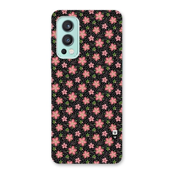 Cute Tiny Flowers Back Case for OnePlus Nord 2 5G