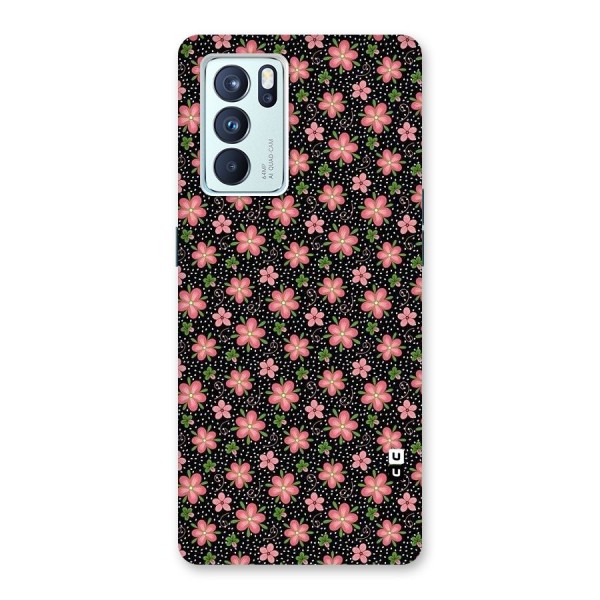 Cute Tiny Flowers Back Case for Oppo Reno6 Pro 5G