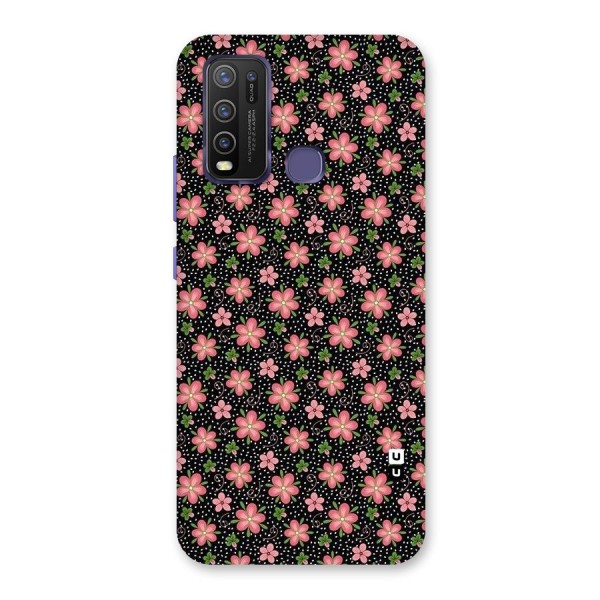 Cute Tiny Flowers Back Case for Vivo Y30