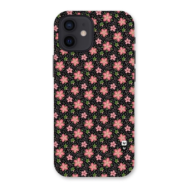 Cute Tiny Flowers Back Case for iPhone 12