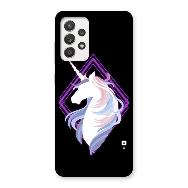 Cute Unicorn Illustration Back Case for Galaxy A52