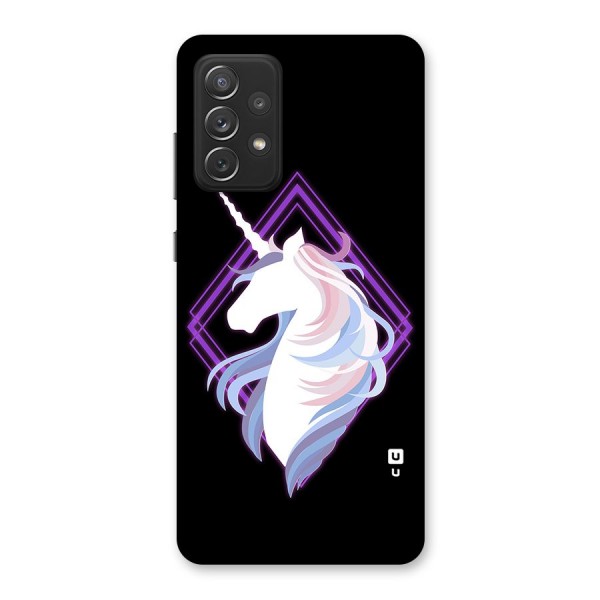 Cute Unicorn Illustration Back Case for Galaxy A72