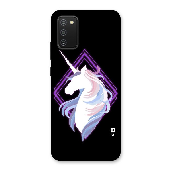 Cute Unicorn Illustration Back Case for Galaxy F02s