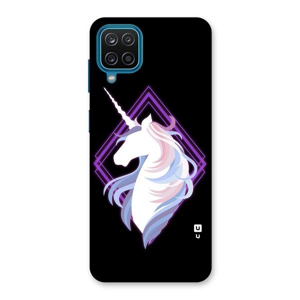 Cute Unicorn Illustration Back Case for Galaxy F12