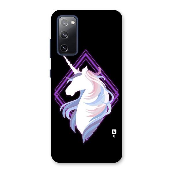 Cute Unicorn Illustration Back Case for Galaxy S20 FE