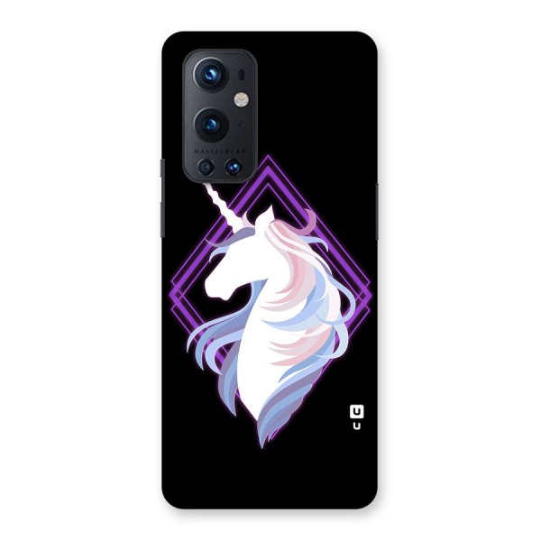 Cute Unicorn Illustration Back Case for OnePlus 9 Pro