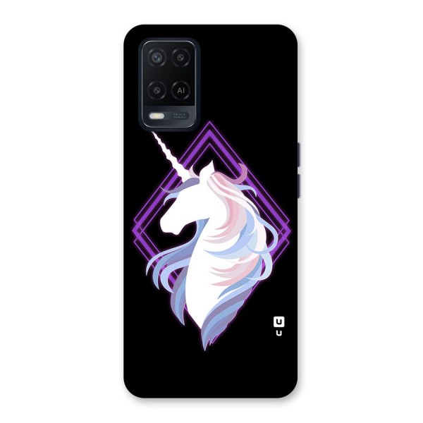 Cute Unicorn Illustration Back Case for Oppo A54