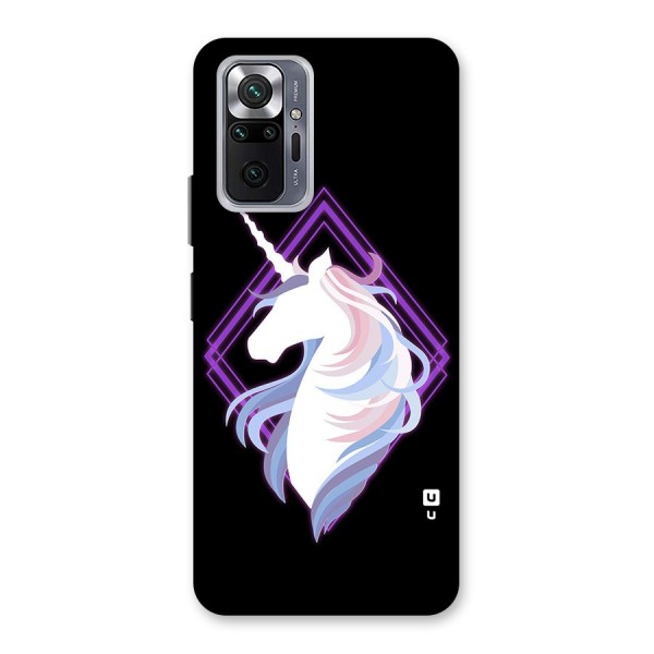 Cute Unicorn Illustration Back Case for Redmi Note 10 Pro