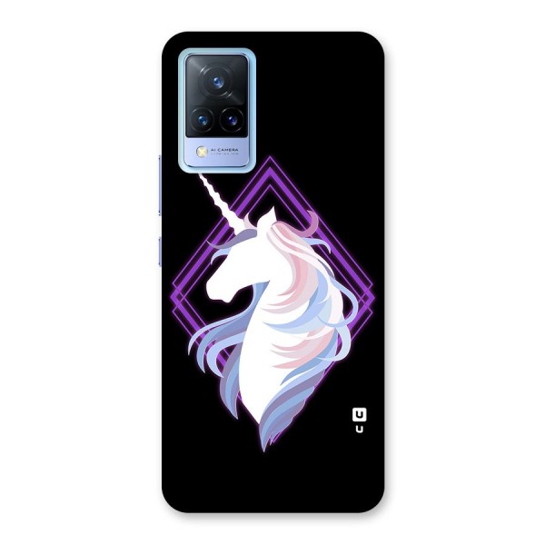 Cute Unicorn Illustration Back Case for Vivo V21 5G