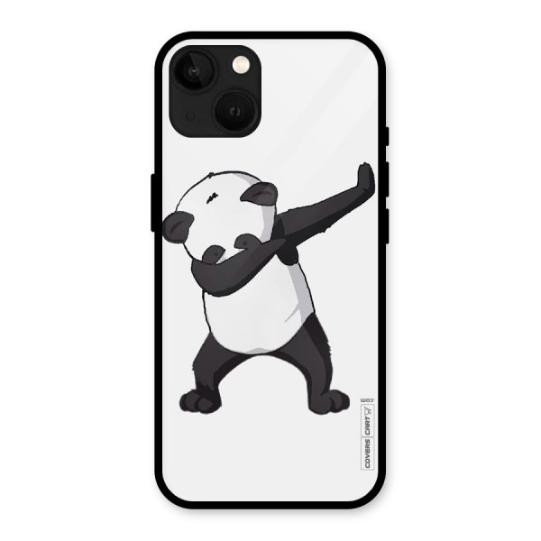 Dab Panda Shoot Glass Back Case for iPhone 13