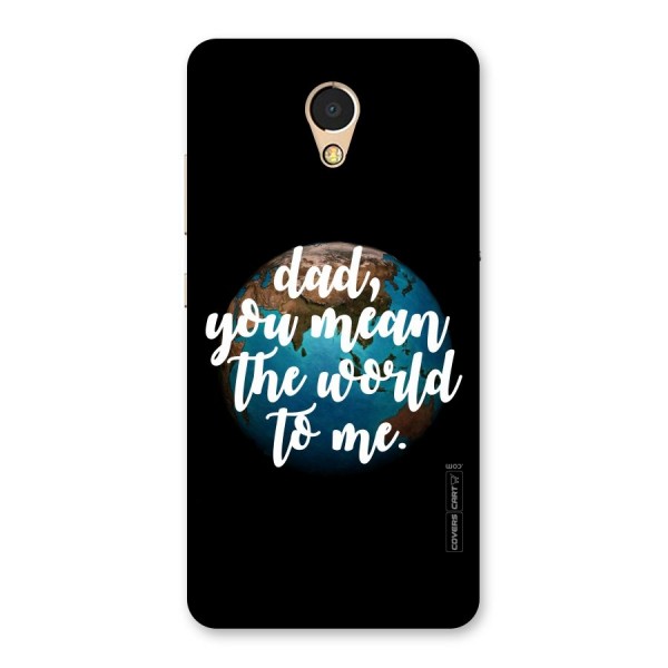 Dad You Mean World to Mes Back Case for Lenovo P2