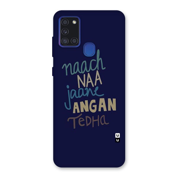 Dance Words Back Case for Galaxy A21s