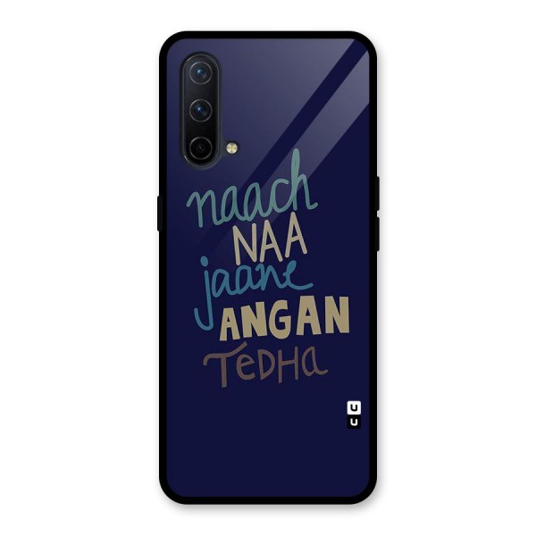 Dance Words Glass Back Case for OnePlus Nord CE 5G
