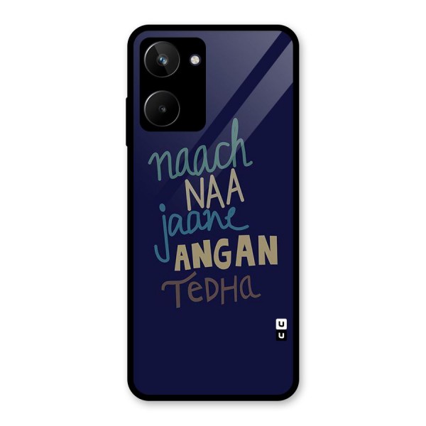Dance Words Glass Back Case for Realme 10