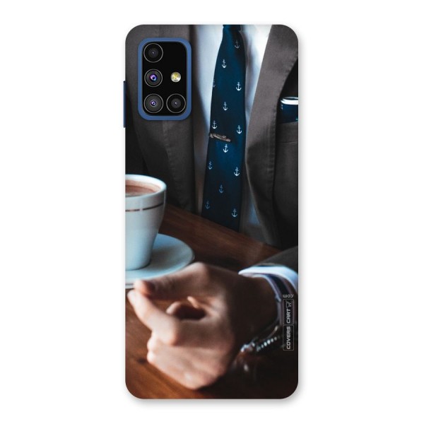 Dapper Suit Back Case for Galaxy M51