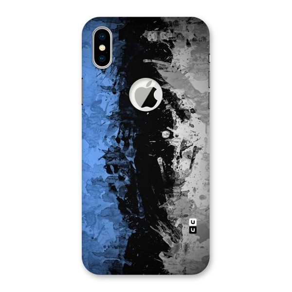 Dark Art Back Case for iPhone XS Logo Cut