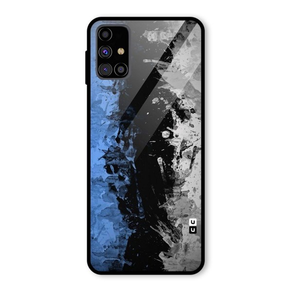 Dark Art Glass Back Case for Galaxy M31s