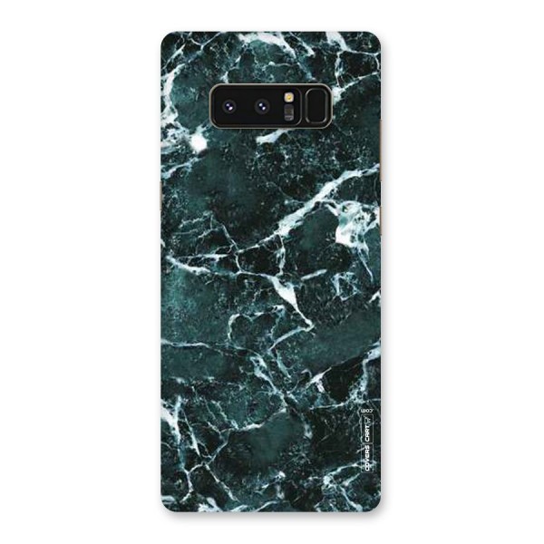 Dark Green Marble Back Case for Galaxy Note 8