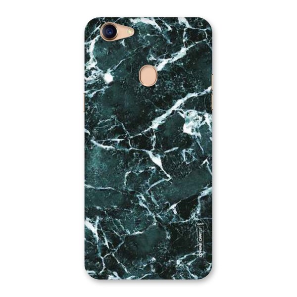 Dark Green Marble Back Case for Oppo F5 Youth