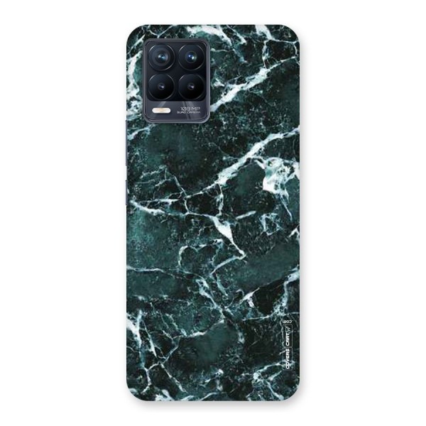 Dark Green Marble Back Case for Realme 8 Pro