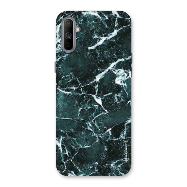 Dark Green Marble Back Case for Realme C3