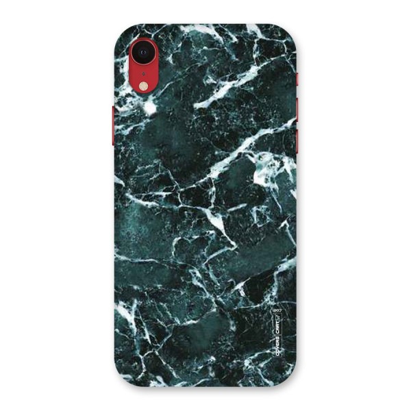 Dark Green Marble Back Case for iPhone XR