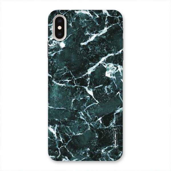 Dark Green Marble Back Case for iPhone XS Max