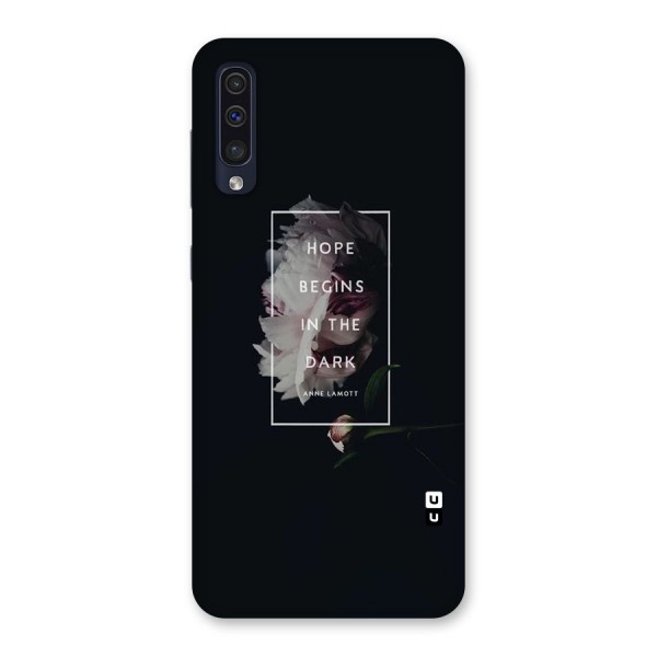 Dark Hope Back Case for Galaxy A50