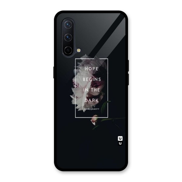 Dark Hope Glass Back Case for OnePlus Nord CE 5G