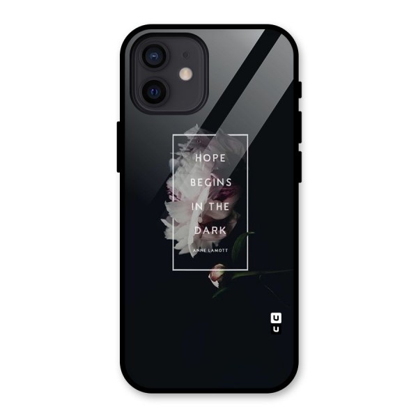 Dark Hope Glass Back Case for iPhone 12